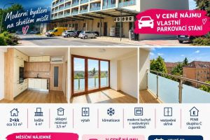 Pronájem bytu 2+kk, 53 m²